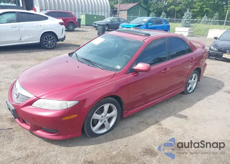 2003 Mazda Mazda6 S z USA, uszkodzony, nr VIN 1YVFP80D835M01997